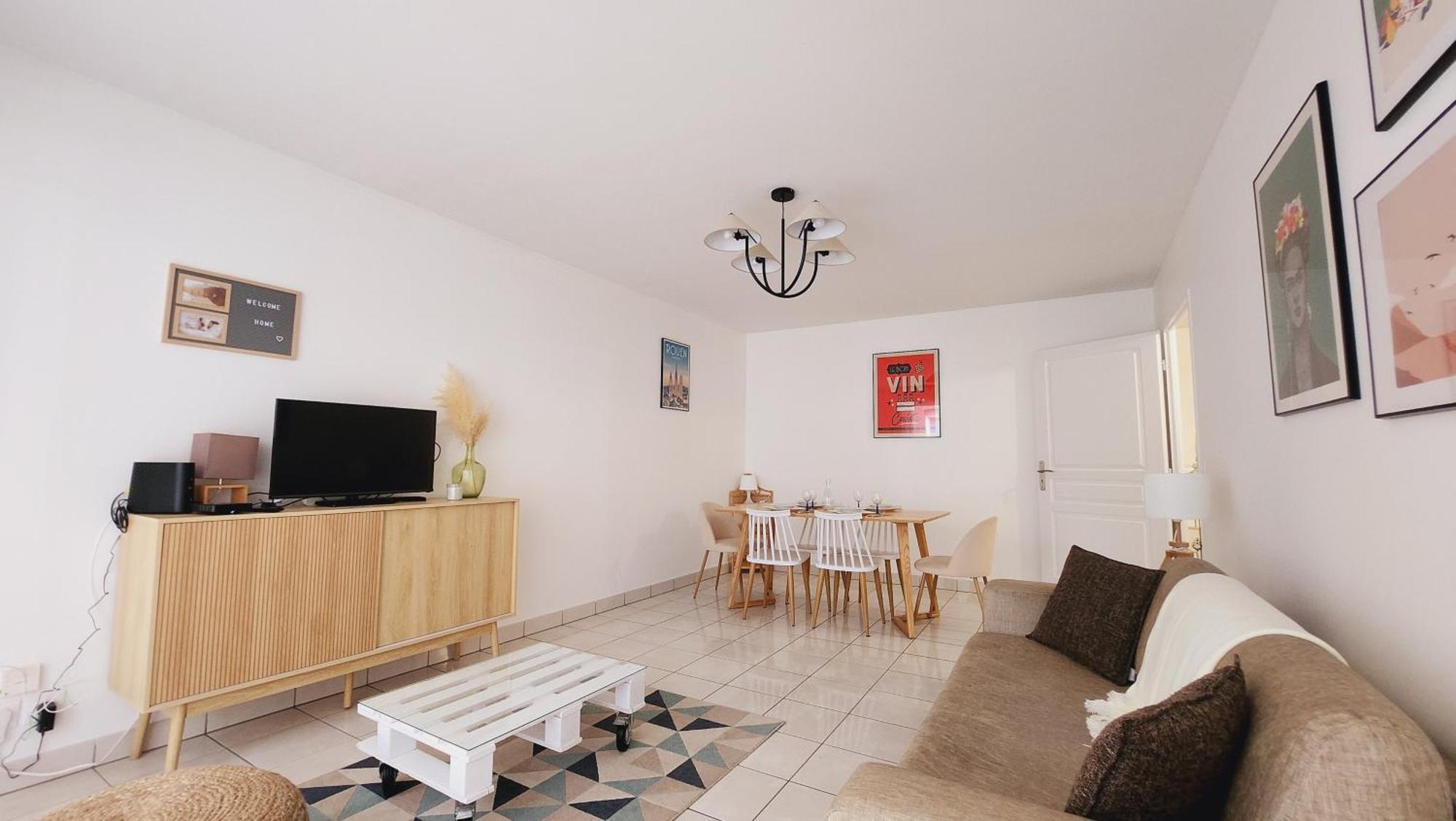 Le Gabrielle-Charmant Appartement-Parking Rouen Kültér fotó